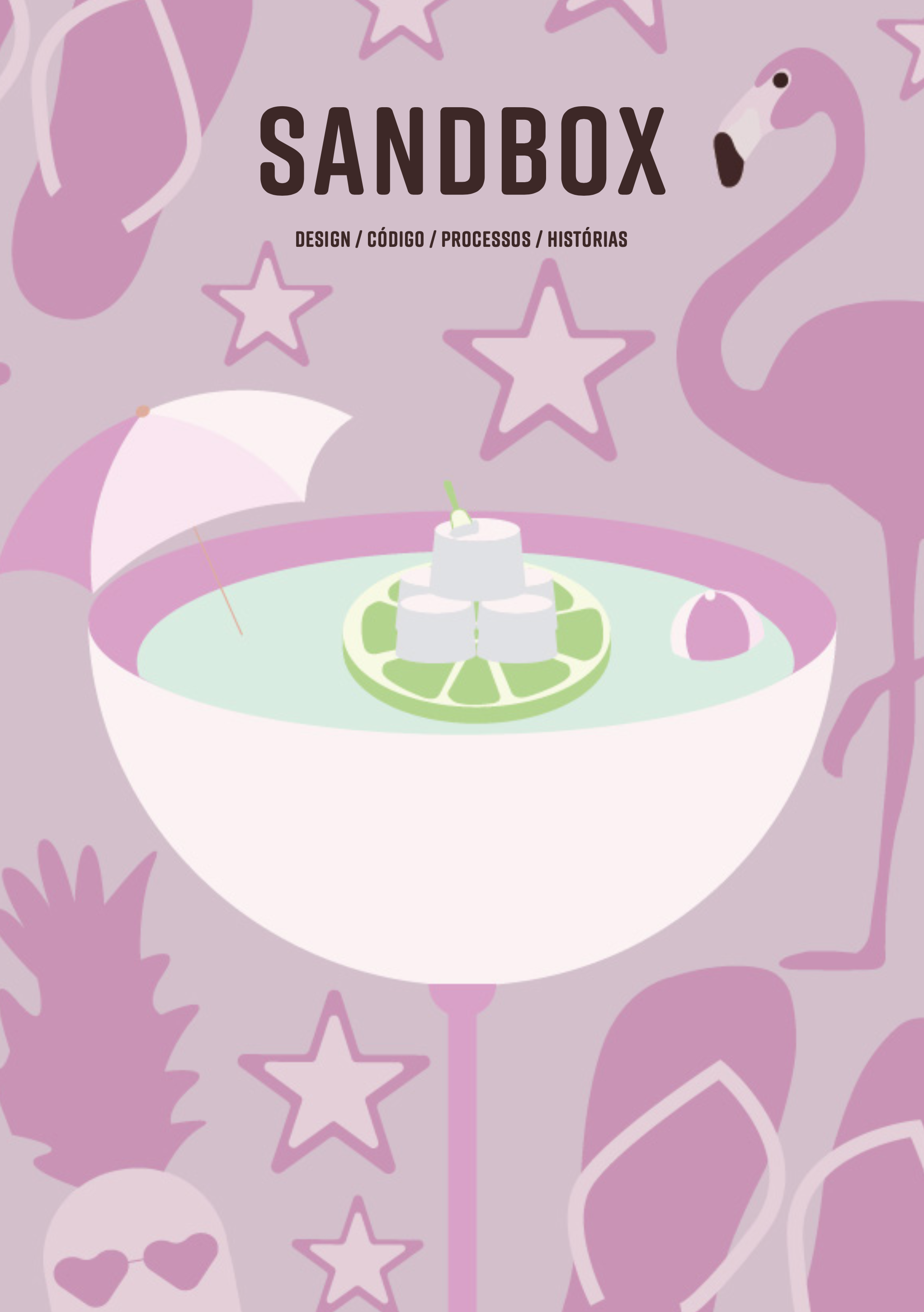 Capa da 2º edição da revista sandbox.